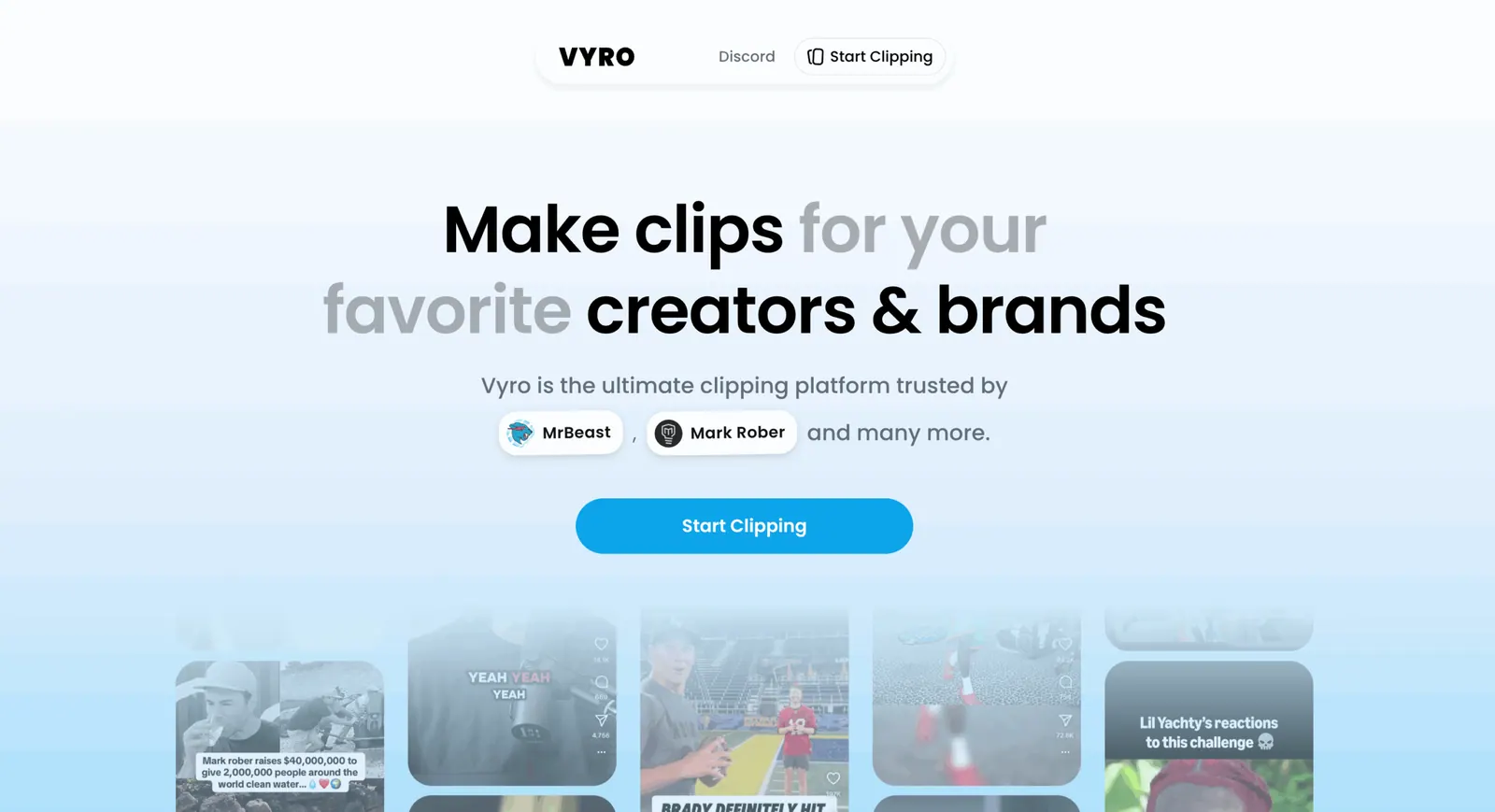 Vyro clipping