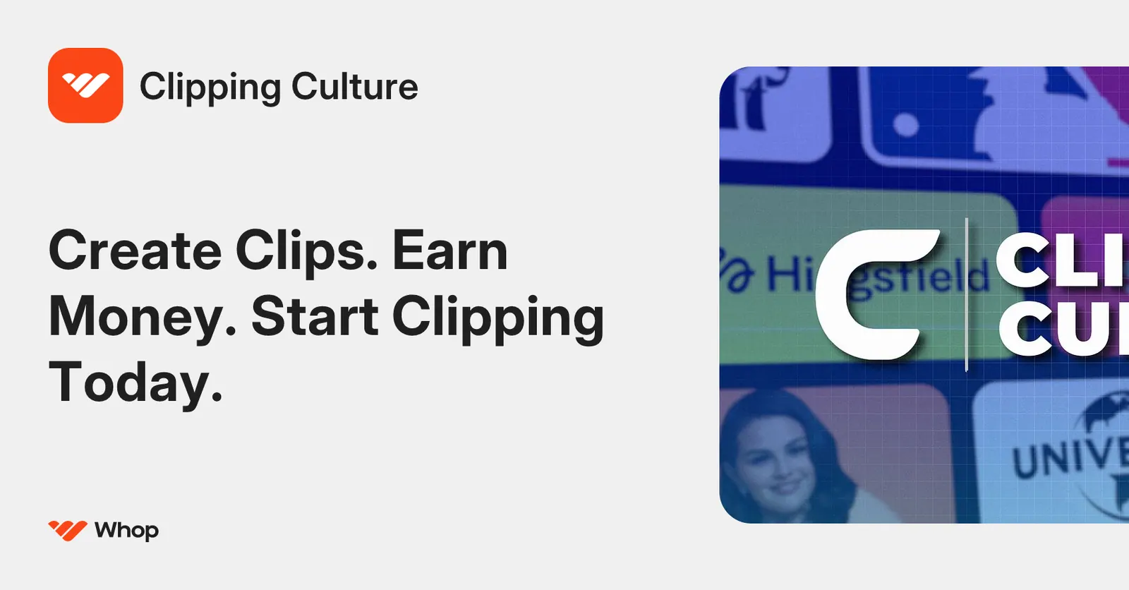 Whop clipping
